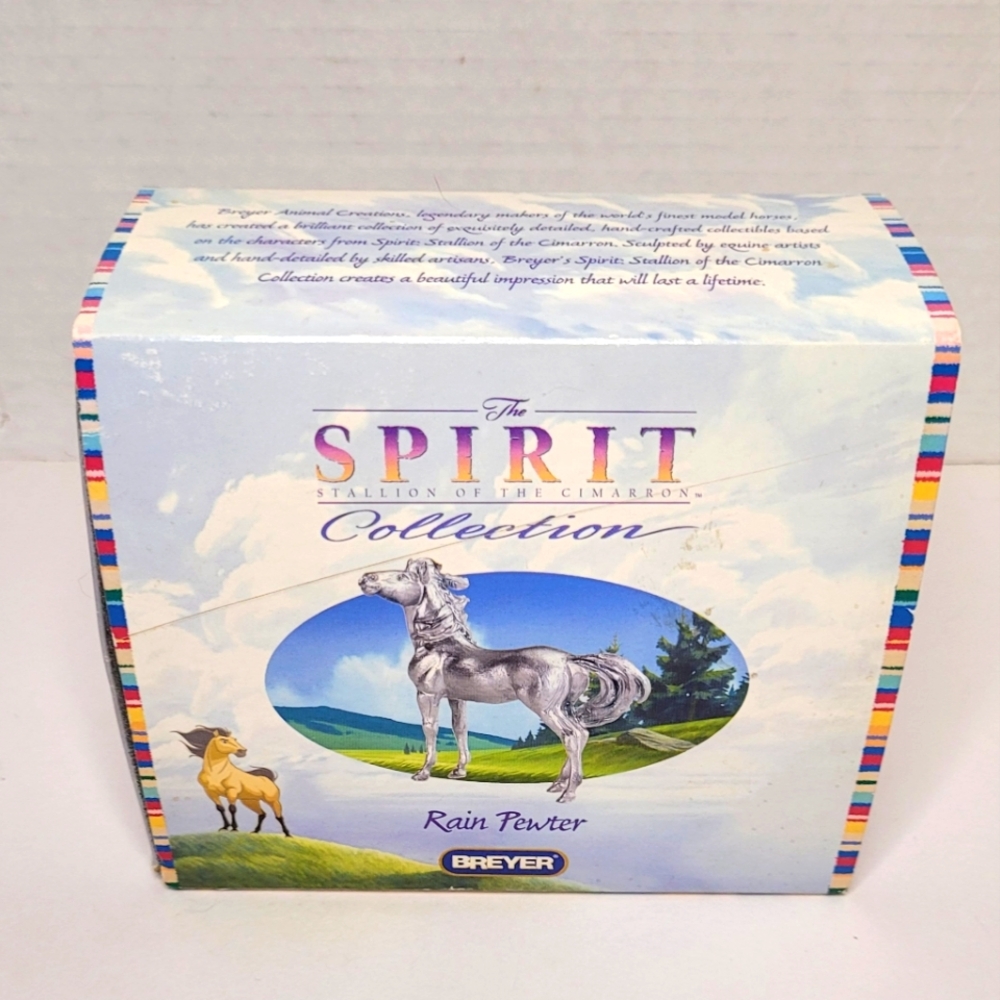 Breyer 2002 Spirit Collection RAIN Pewter NOB RARE